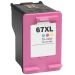 HP 3YM58AN / HP 67XL Remanufactured High Yield Color Ink Cartridge
