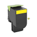 Lexmark 80C1XY0 Premium High Yield Compatible Yellow Toner Cartridge
