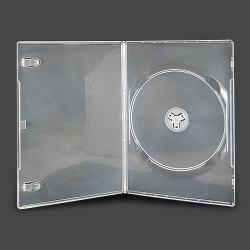 7mm Slim Clear Single DVD Case