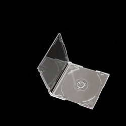 Slim Frost Clear Mini CD DVD Jewel Case With Frosty Tray