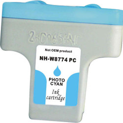 HP C8774WN (No. 02) Remanufactured Light Cyan Inkjet Cartridge