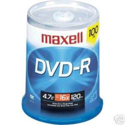 Logo Branded DVD-R 16X Blank Media Discs in Cake Box