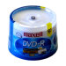 Maxell White Matte Inkjet Hub Printable 16X DVD-R Media in Cake Box