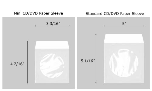 mini cd sleeve