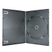 4mm Ultra Slim Single Black DVD Case
