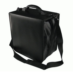 Premium 520 Disc Capacity Black CD DVD Wallet with Shoulder Strap