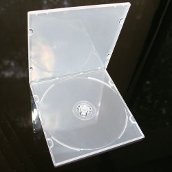 5.2mm Slim Single Clear PP Poly Case With Sleeve