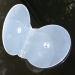 Premium Grade Clear Clam Shell Case  - Squared Tail Center Hub Lock