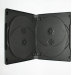 22mm 6 Disc Black DVD Case With 2 Trays