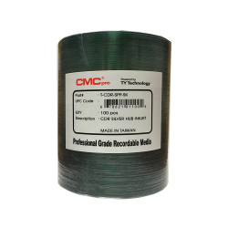 Silver Inkjet Hub Printable 52X CD-R (T-CDR-SPP-SK)