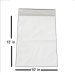 Premium 10 x 13" White Poly Mailer - 2.5 mils Thickness