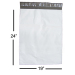 Premium White Poly Mailer 19 x 24 Inches - 2.5 mil thickness