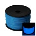 Glow in the Dark Blue 3D Printing 1.75mm ABS Filament Roll – 1 kg