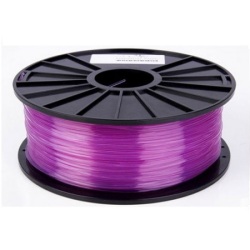 Transparent Purple 3D Printing 1.75mm PLA Filament Roll – 1 kg