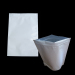 Four Ounces (1/4 LB) White Barrier Bags All White With Silver Metalized Interior