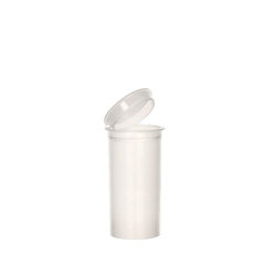 13 dram Child Resistant Pop Top Bottle (Clear)