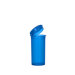 13 dram Child Resistant Pop Top Bottle (Blue)
