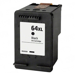 HP N9J92AN / HP 64XL Remanufactured High Yield Black Ink Cartridge