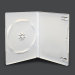 14mm White Standard Single DVD Case