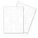 40mm Matte Laser / Inkjet Mini CD DVD Labels