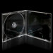 10.4mm Standard Crystal Clear Single CD Jewel Case with Clear Tray
