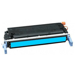 HP C9721A Premium Remanufactured Cyan Toner Cartridge with New Drum