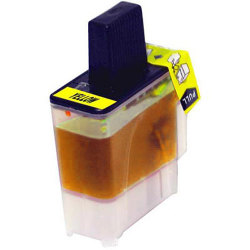 Brother LC41Y Compatible Yellow Ink Cartridge