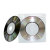 Silver on Green 32X Mini CD-R Disc with Vinyl Sleeve