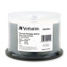 Verbatim DataLifePlus White Thermal Hub Printable 16X DVD-R Blank Media Discs in Cake Box