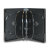 33mm Black DVD Case with 4 Trays - 10 Discs