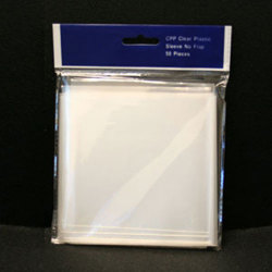 Crystal Clear Vinyl CD/DVD Sleeves - No Flap