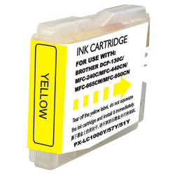 Brother LC-51Y Compatible Yellow Multifunction Inkjet Cartridge