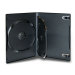 14MM Standard Black CD/DVD Case (2 Discs with 1 Tray and Insert Tab)