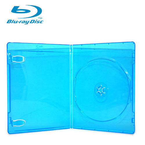 100 6mm Slim Blu-Ray Case With Blu-Ray Logo BLU-RAY-6MMSD BL0701 