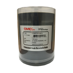 White Thermal Printable 16X DVD-R (T-DMR-TWY-SB16)