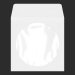 Automated Packaging Grade White CD DVD Paper Sleeve with Window and Flap
