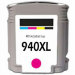 HP C4908AN (HP 940XL Magenta) Remanufactured Magenta Inkjet Cartridge