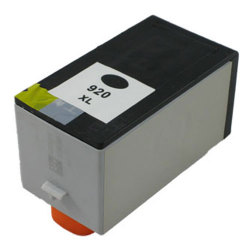 HP CD975AN Black Remanufactured High Yield Inkjet Cartridges (HP 920XL Black)